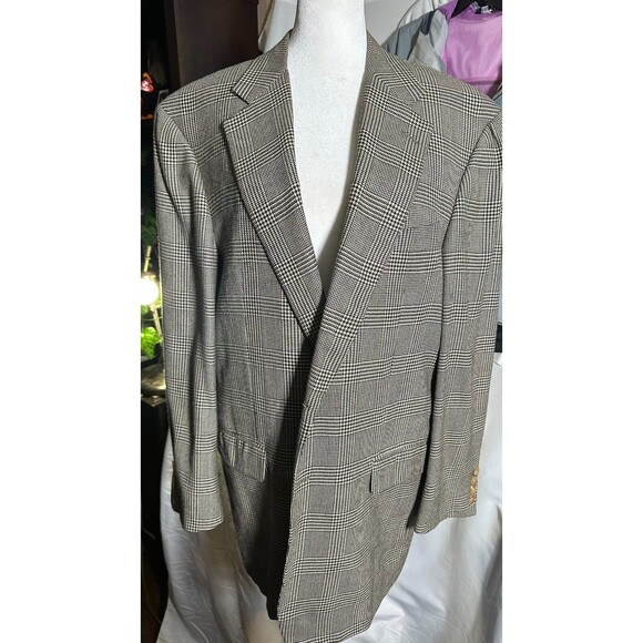 Hickey Freeman Glen Check Odd Jacket Sz. 41 Reg